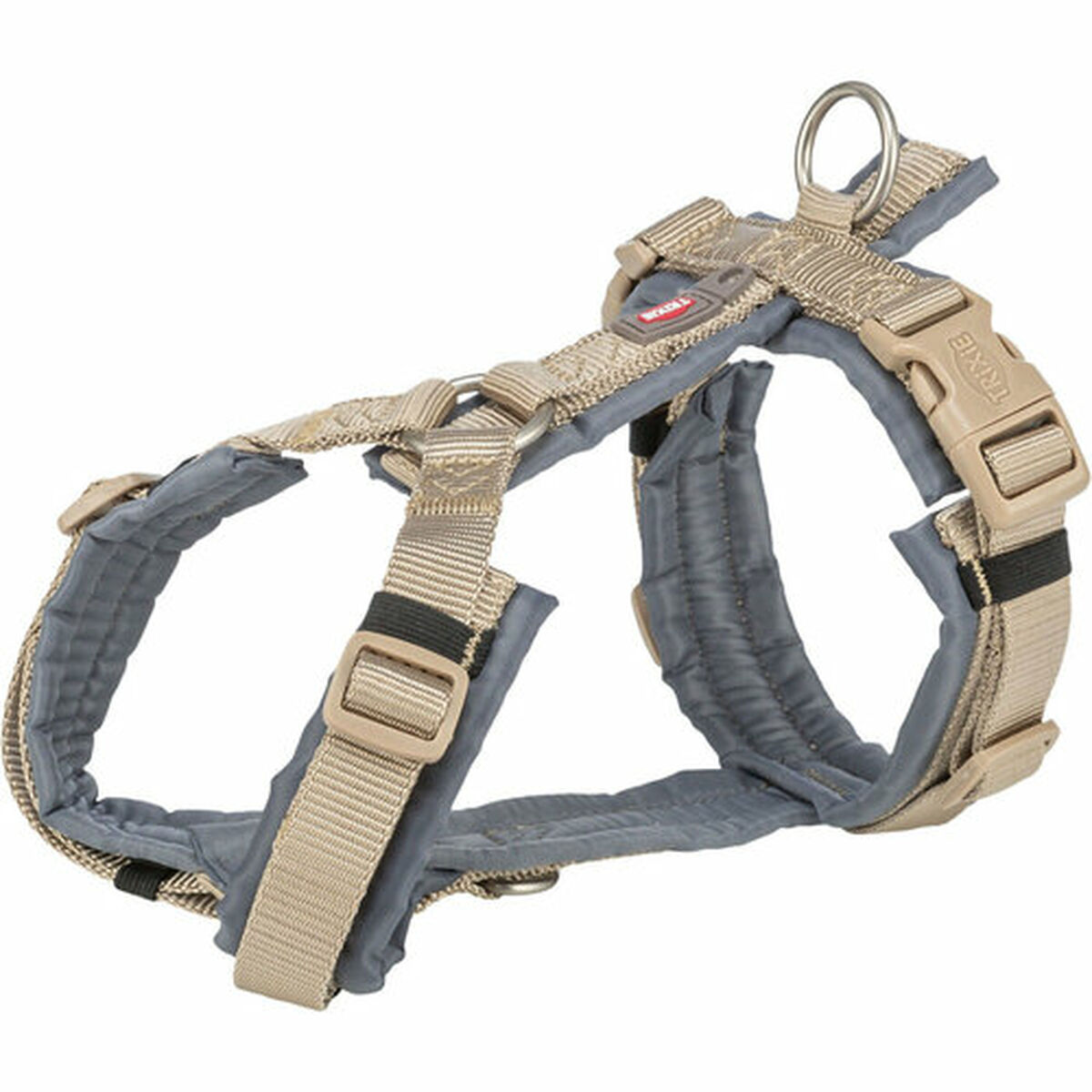 Hundesele Trixie Premium Trekking Grafit Sand XL